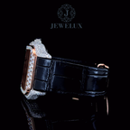 Reloj de diamante de Moissanita