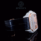 Reloj de diamante de Moissanita
